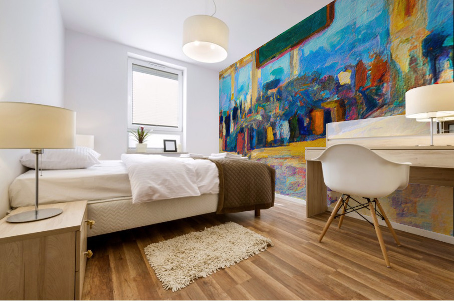 Baggage Claim D Mural print
