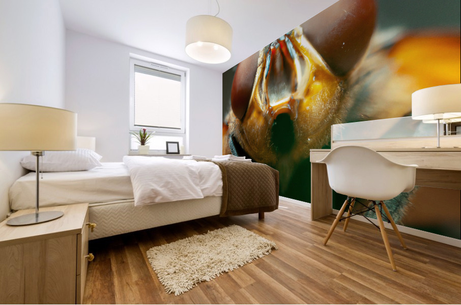 The Flies Eye III Mural print