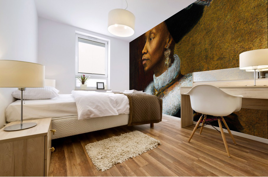 Warrior Queen Mural print