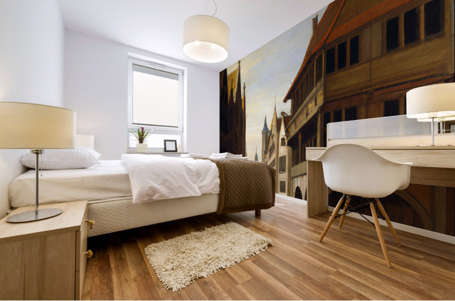 Bruges Mural print