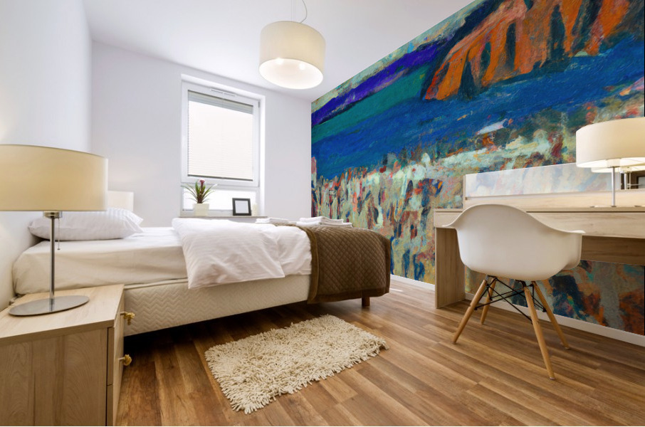 Arshille Beach Mural print