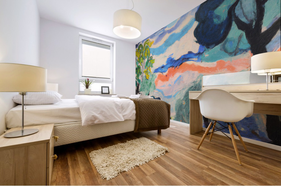 An Indifferent Landscape Mural print