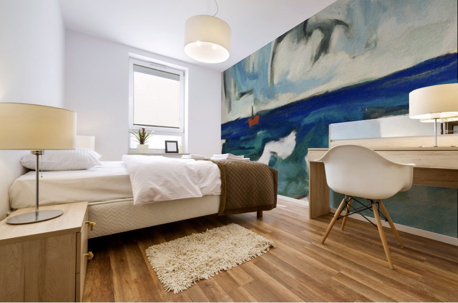 Dangerous Waters Mural print