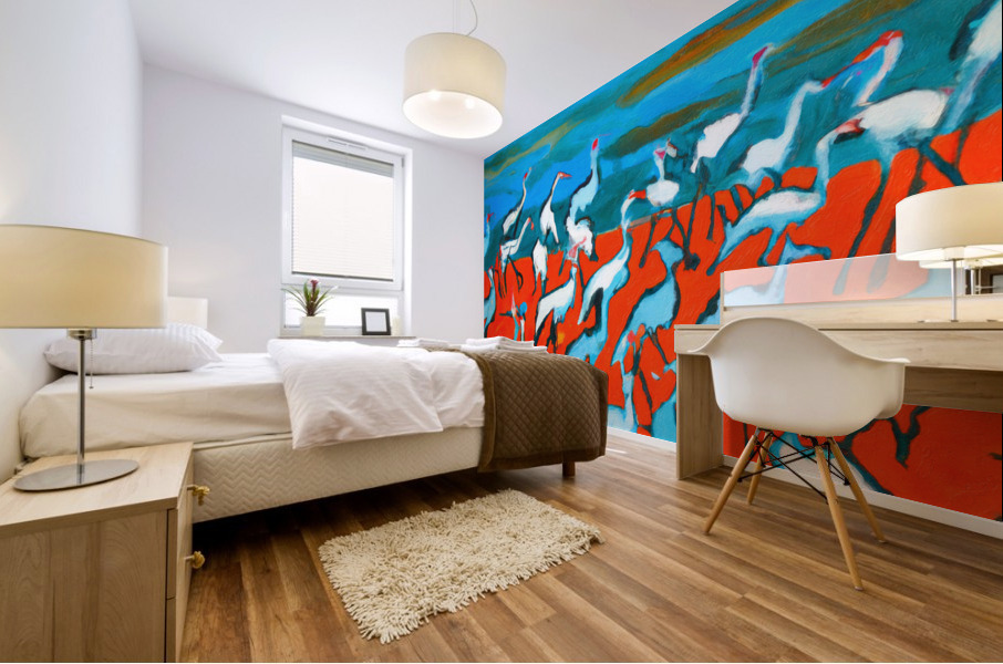 Crane Beach II Mural print