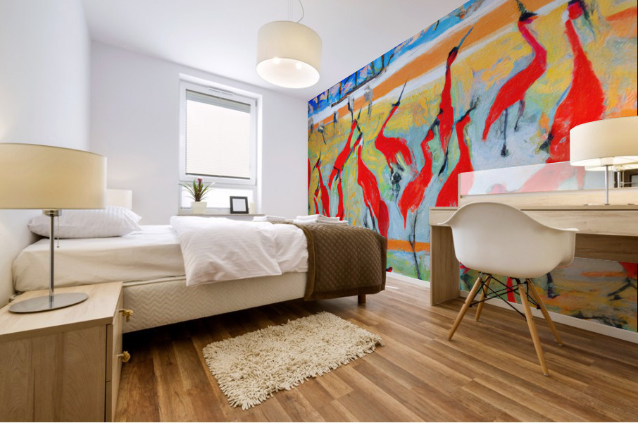 Crane Beach III Mural print