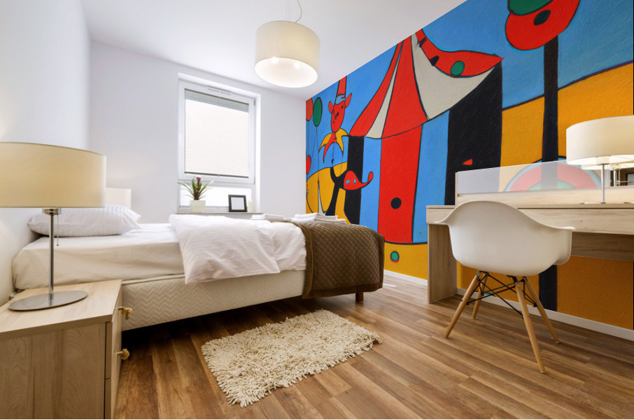 Circus Life III Mural print