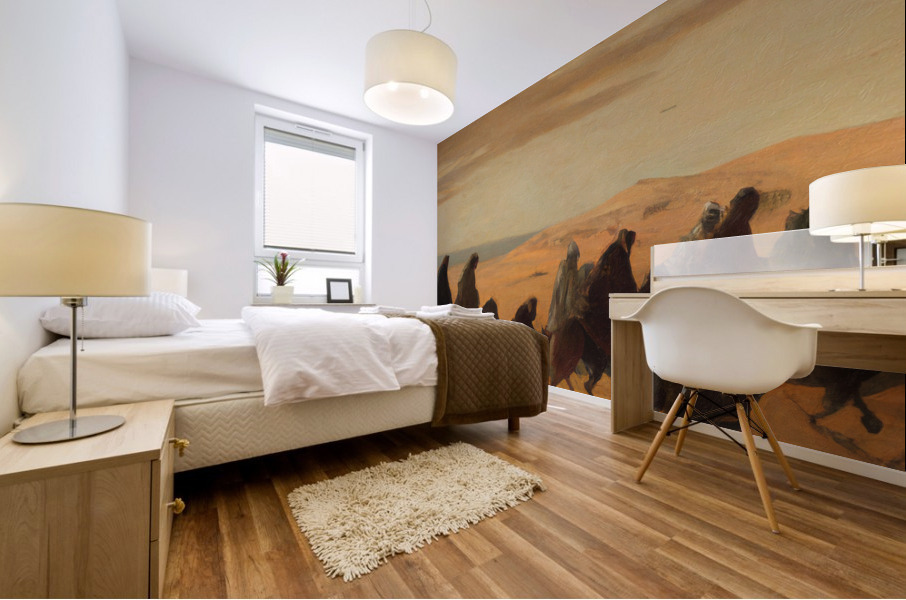 Desert Crossing Mural print