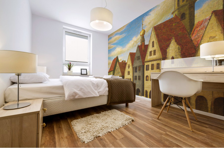 Flemish Landing Mural print