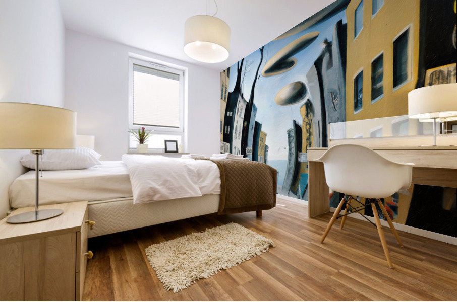 Las Ramblas II Mural print