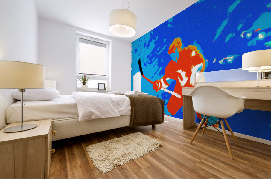 Slap Shot Mural print