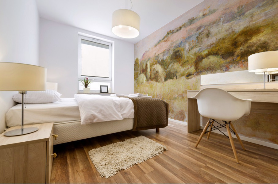 The Alabaster Coast Mural print