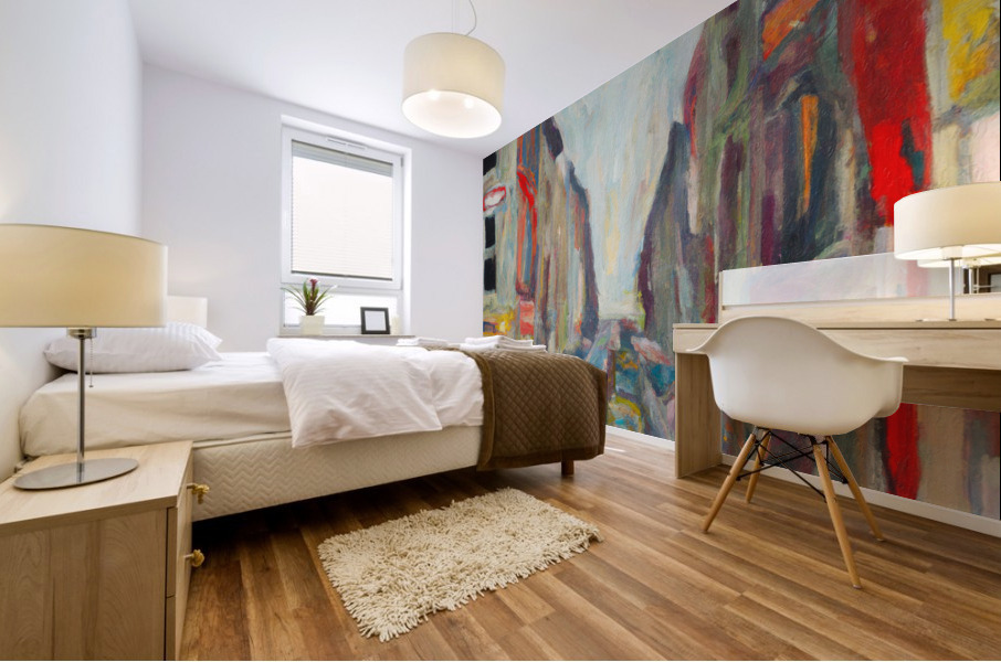 The Windy City Mural print