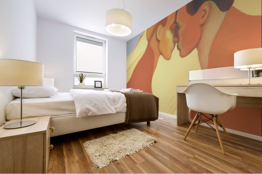The Two Smiths Mural print