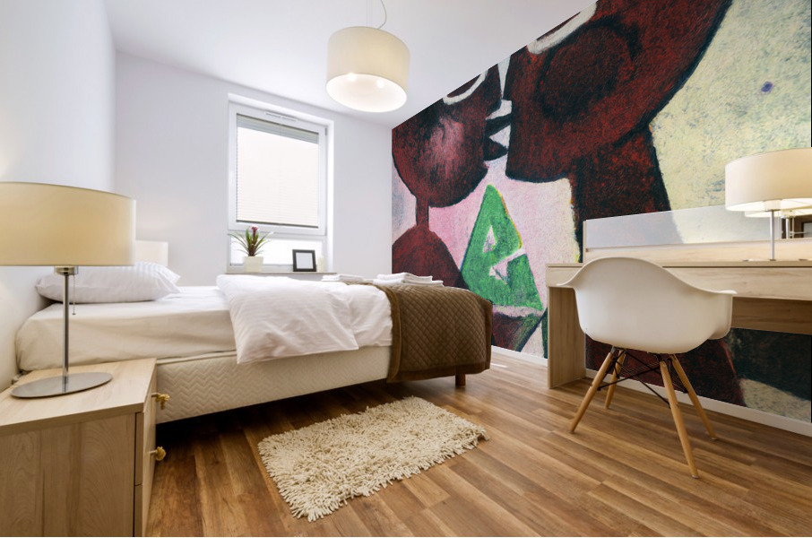 Those Lips Those Eyes Mural print