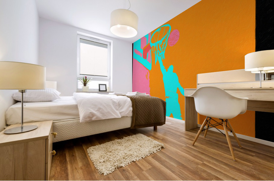 Tomahawk Slam Mural print