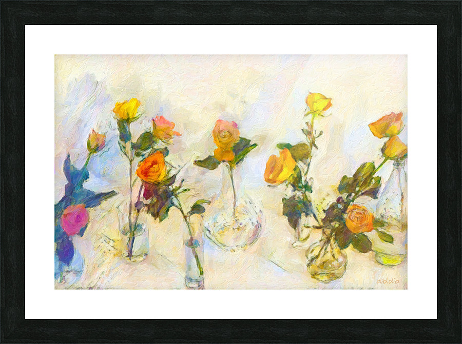 A Delicate Arrangement Picture Frame print