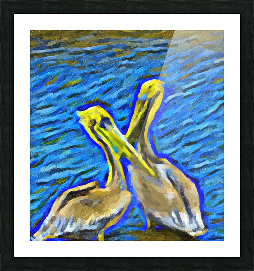 Pelican Power Picture Frame print