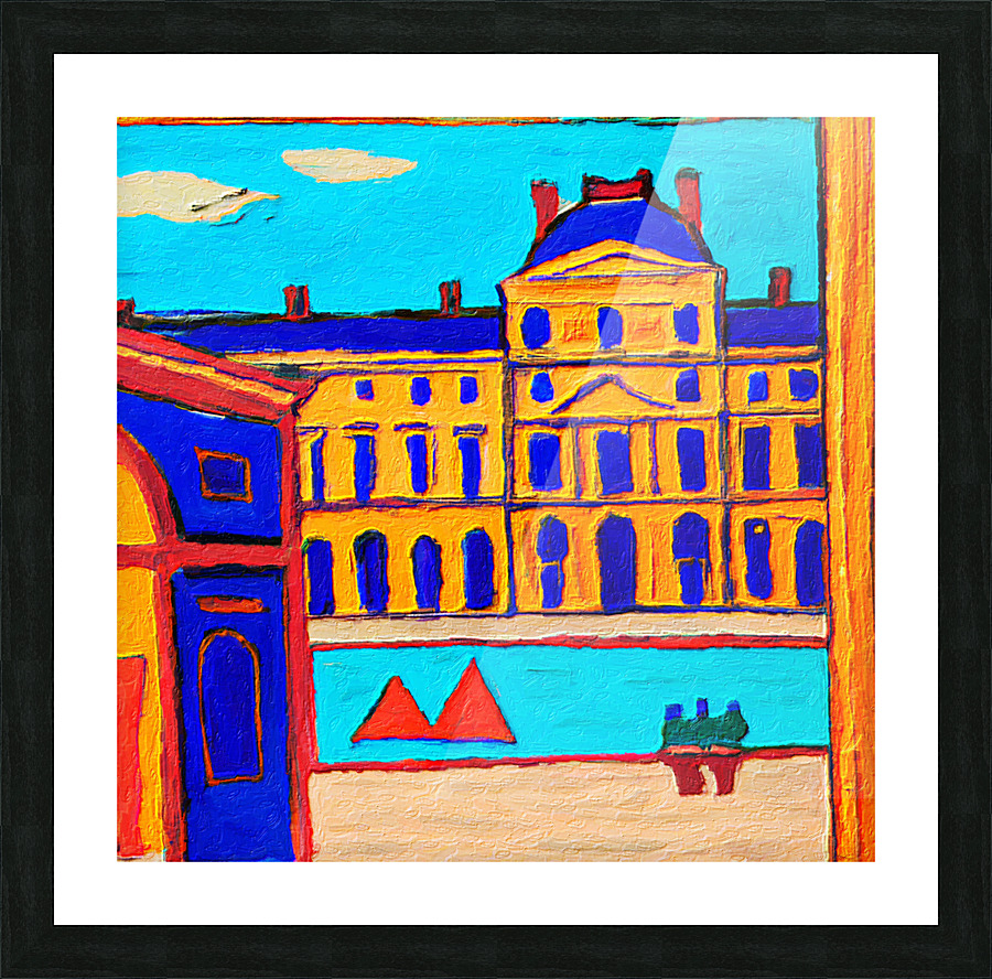 Musee du Louvre Picture Frame print