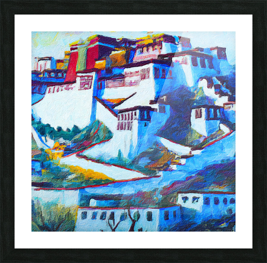 Potala Palace Picture Frame print