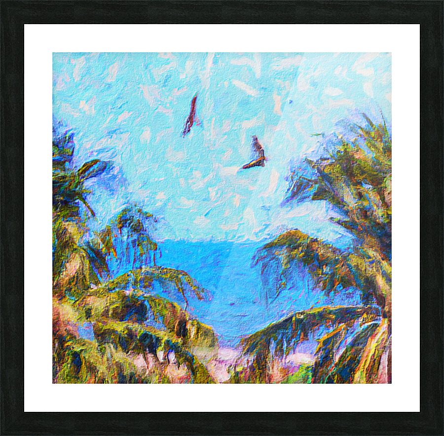 Beach Patrol Picture Frame print