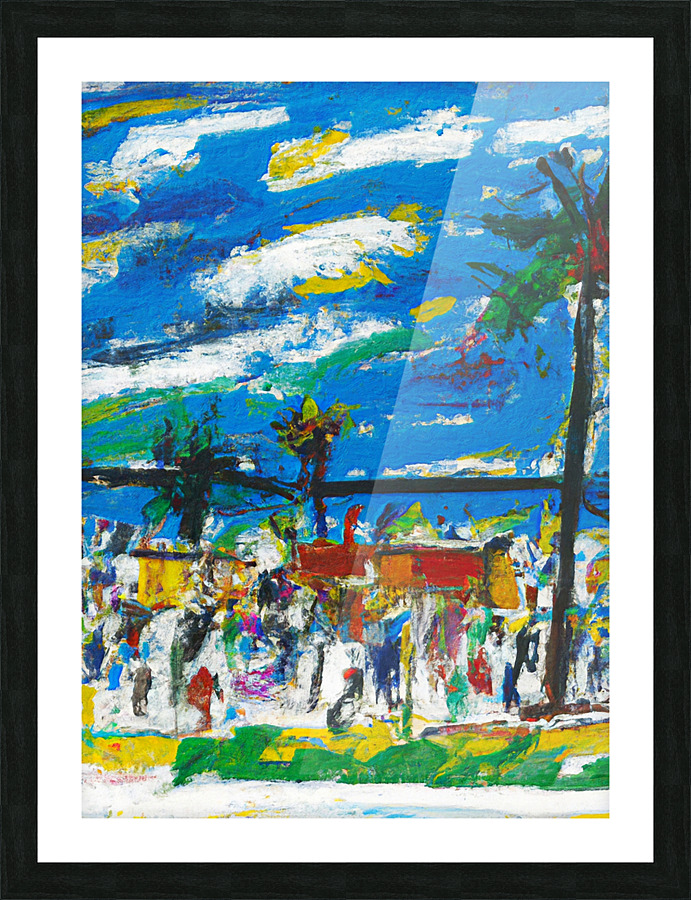 Indian Rocks Beach Picture Frame print