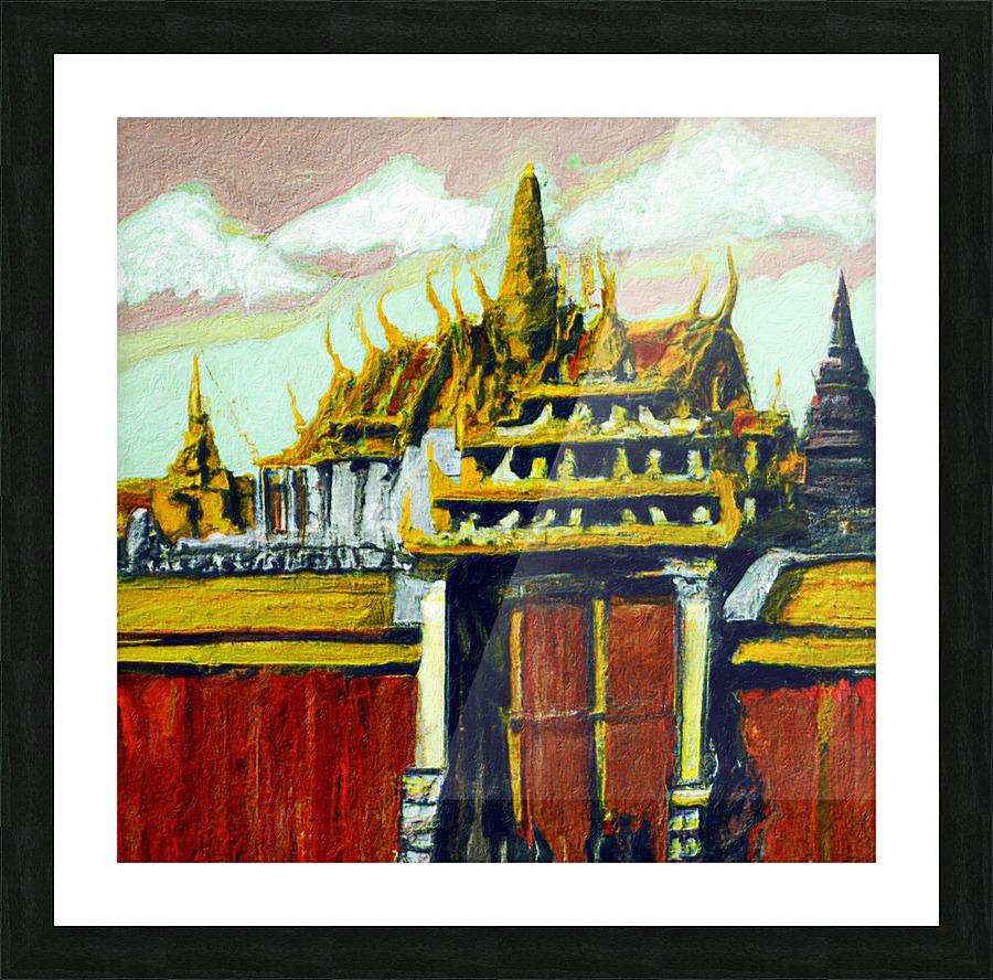 Grand Palace Picture Frame print