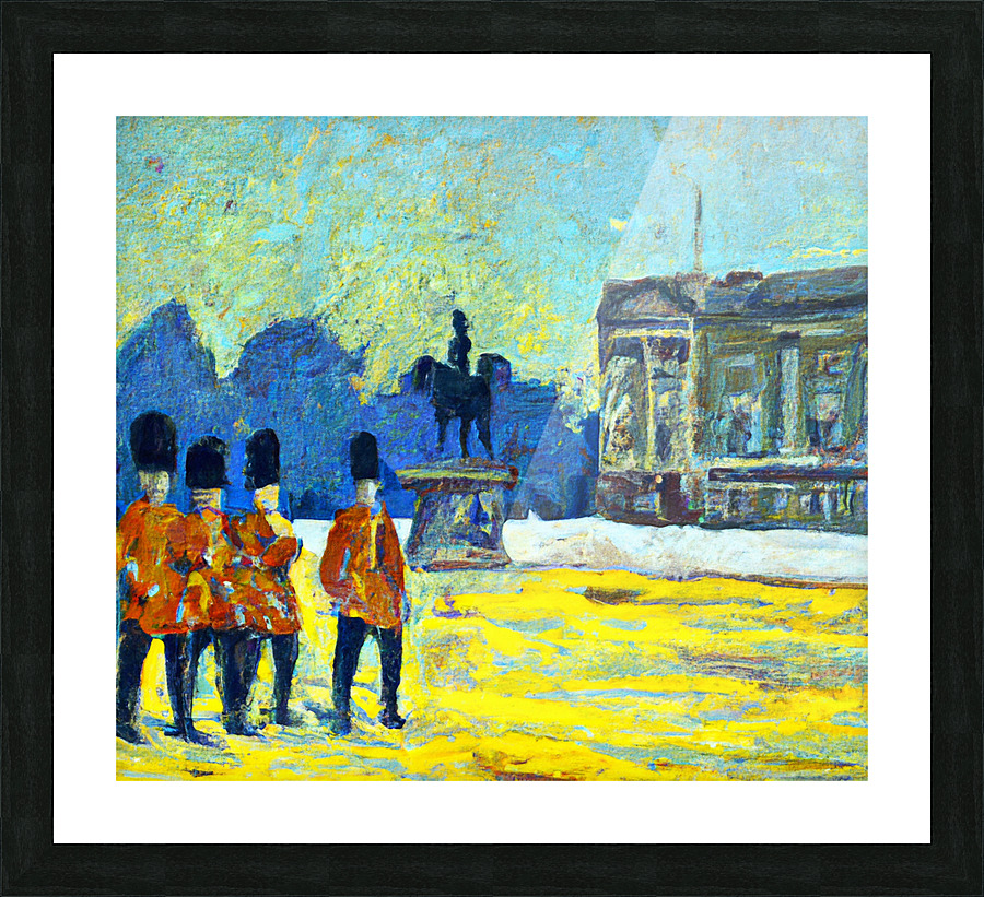 God Save the Queen Picture Frame print