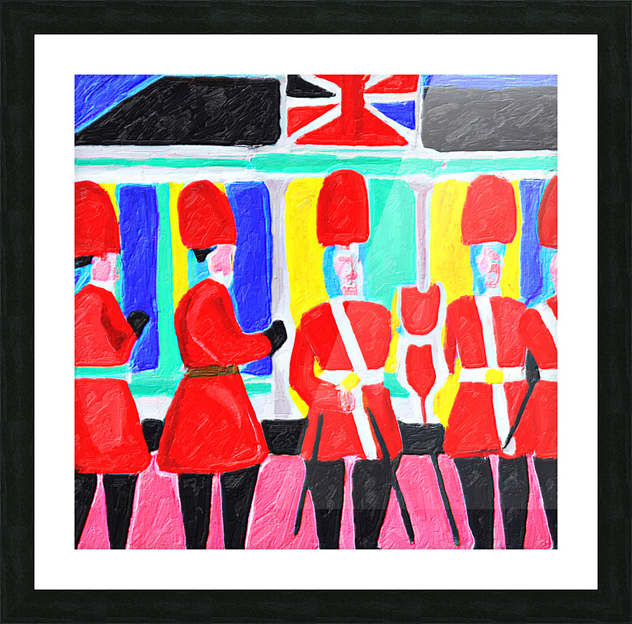 The Palace Guard Picture Frame print
