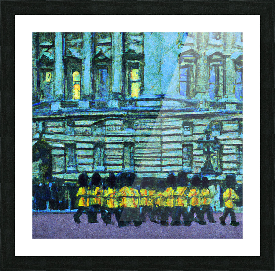The Queens Guard Picture Frame print