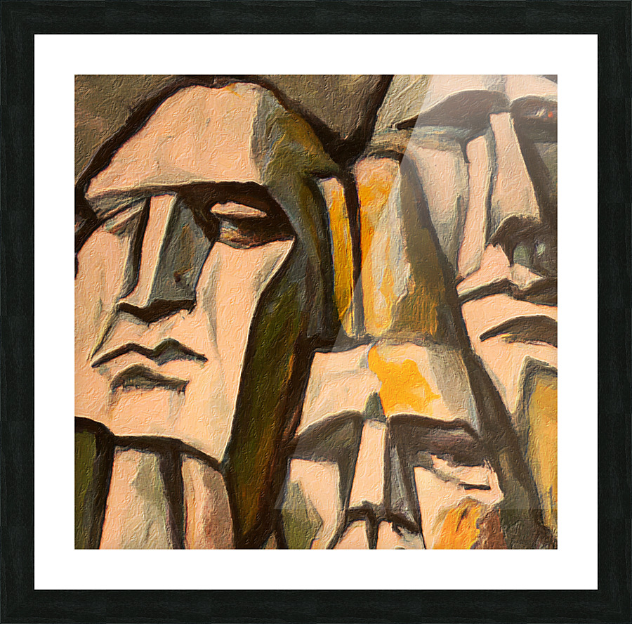 Mount Rushmore II Picture Frame print