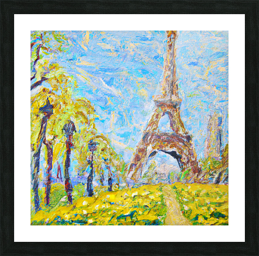 The Eiffel Tower I Picture Frame print