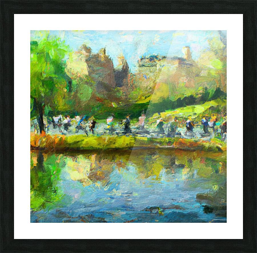 Central Park I Picture Frame print
