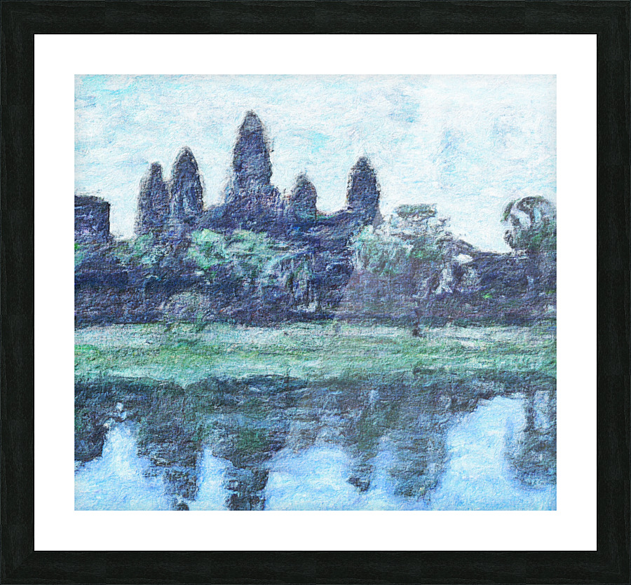 Angkor Temple II Picture Frame print