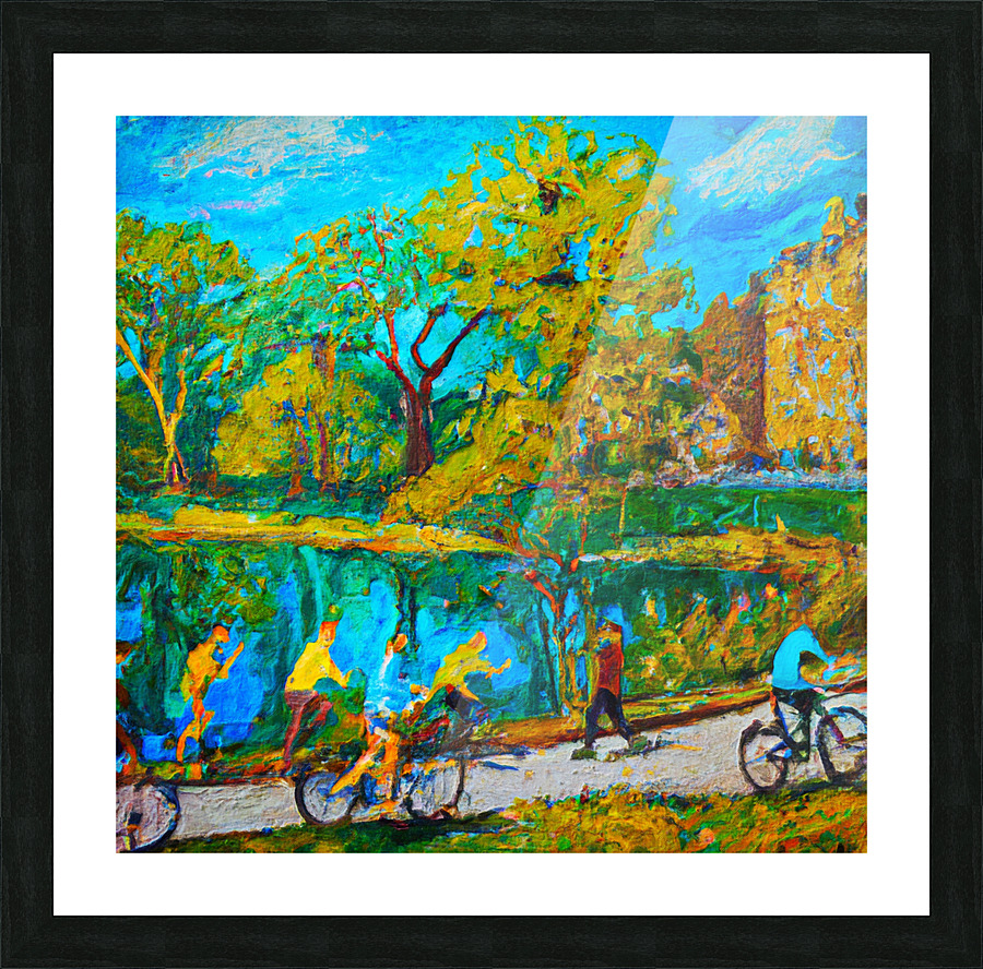 Central Park III Picture Frame print
