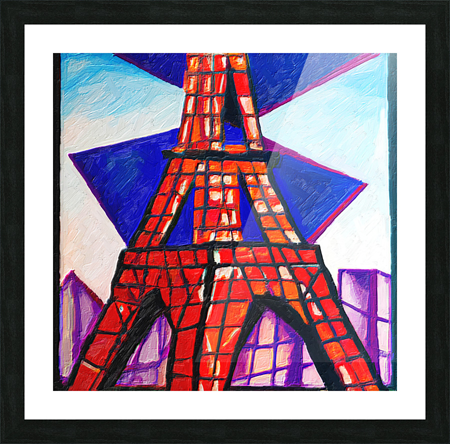 The Eiffel Tower II Picture Frame print