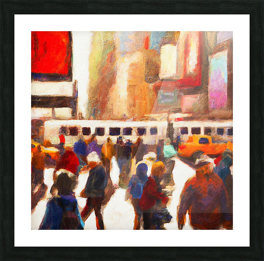 Times Square IV Picture Frame print