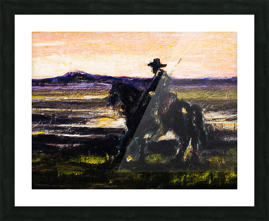 The Wrangler III Picture Frame print