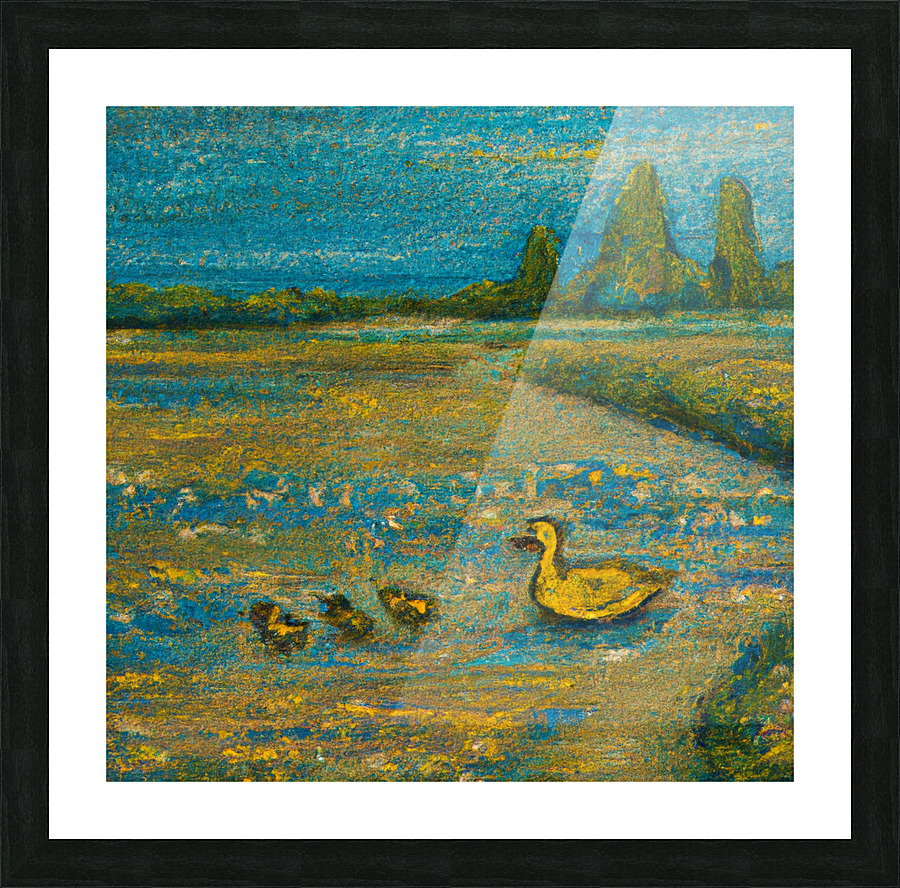 Make Way for Ducklings V Picture Frame print