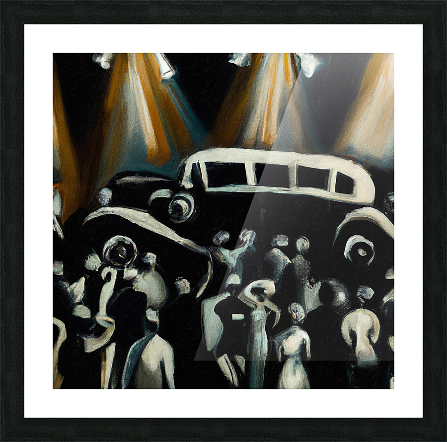 Opening Night IV Picture Frame print