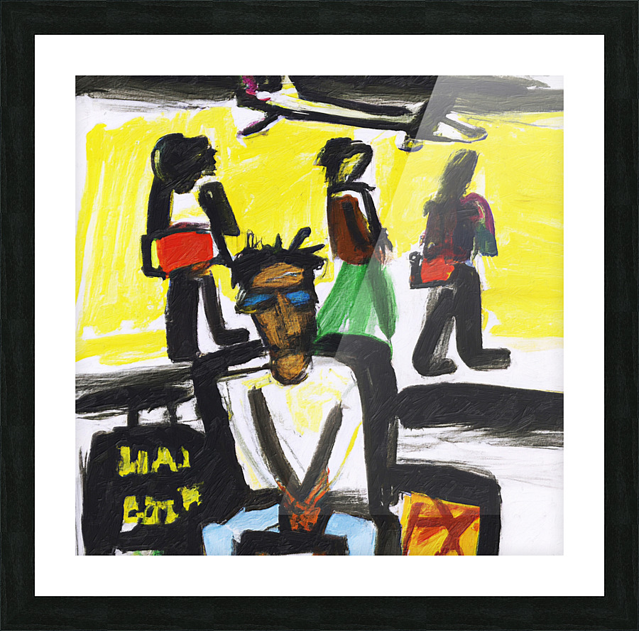 Air Travel II Picture Frame print