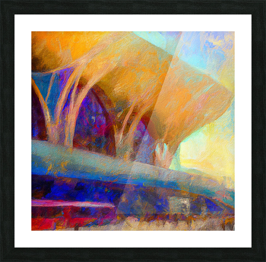 Gare do Oriente II Picture Frame print