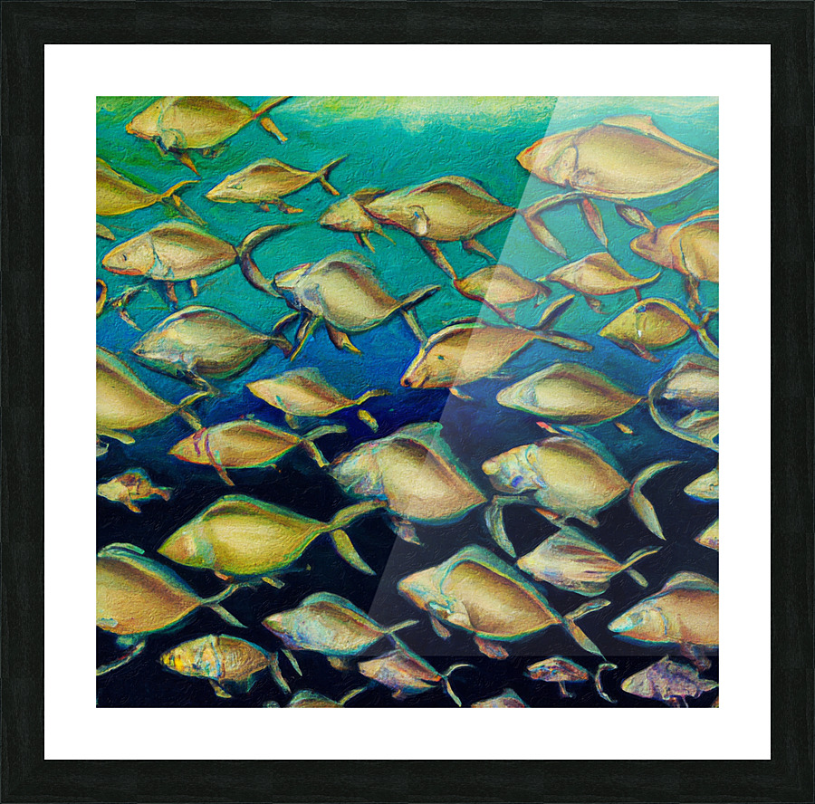 Jack Crevalle Picture Frame print