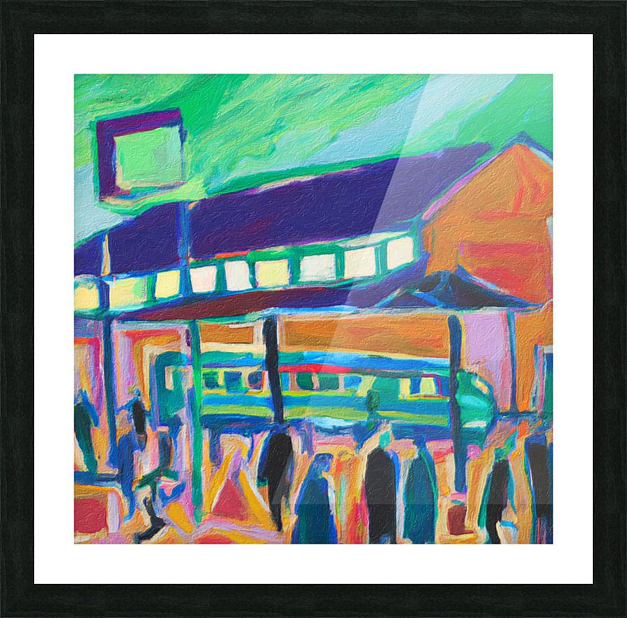 New Haven Line Picture Frame print