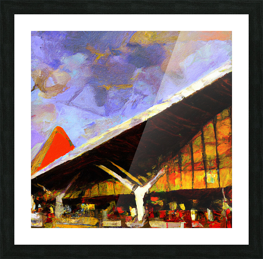 Kanazawa Train Station II Picture Frame print