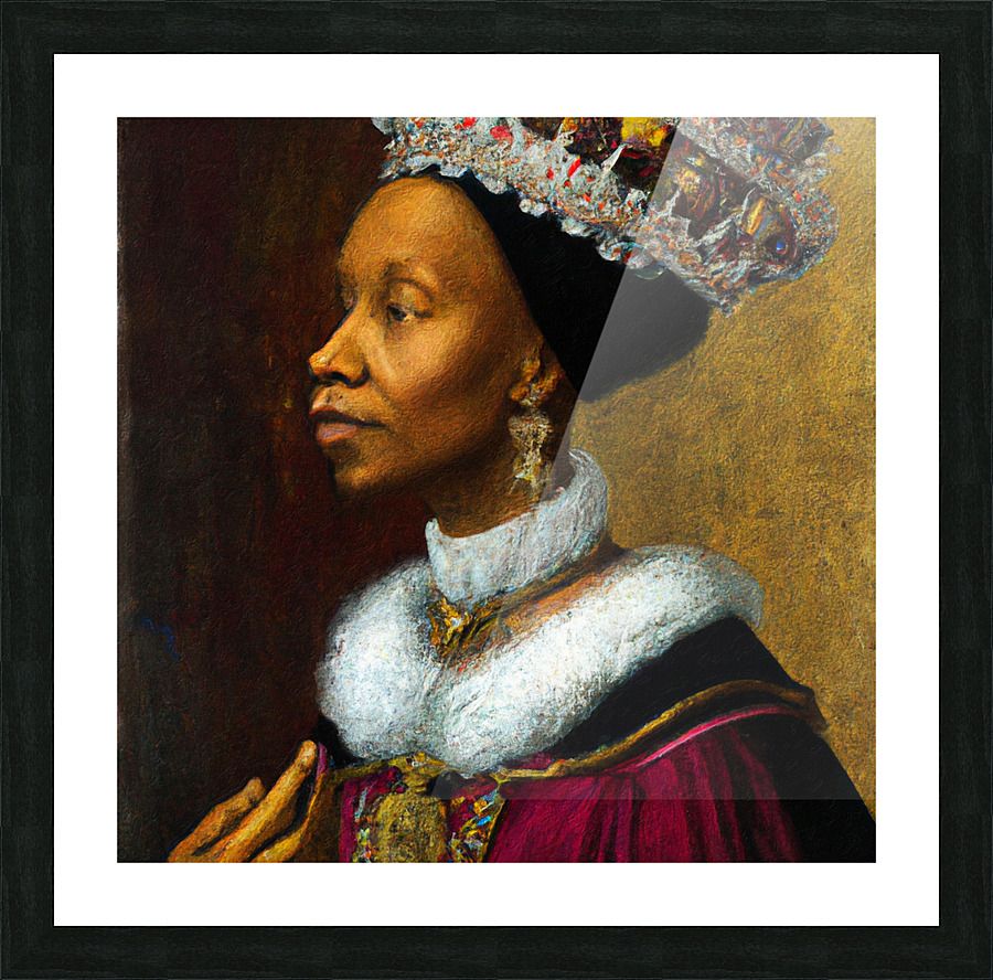 Warrior Queen Picture Frame print