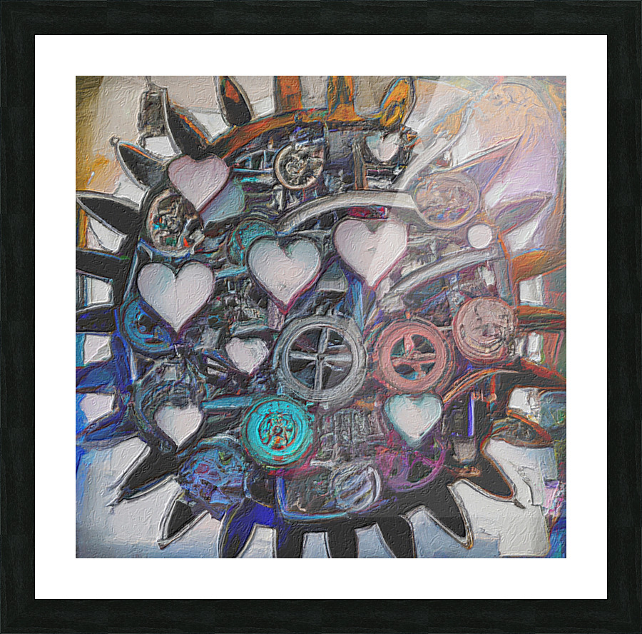 The Love Machine Picture Frame print