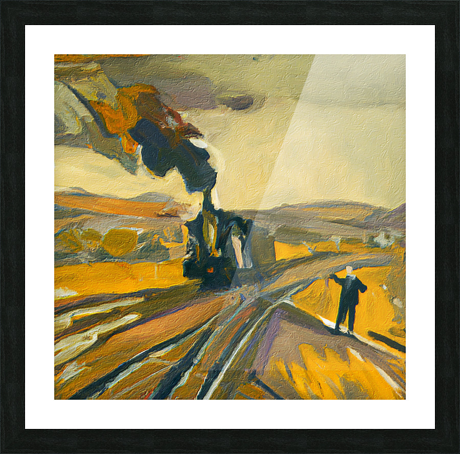 The Switchman Picture Frame print