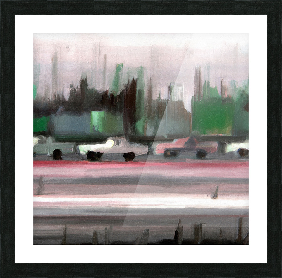 Bumper to Bumper Picture Frame print
