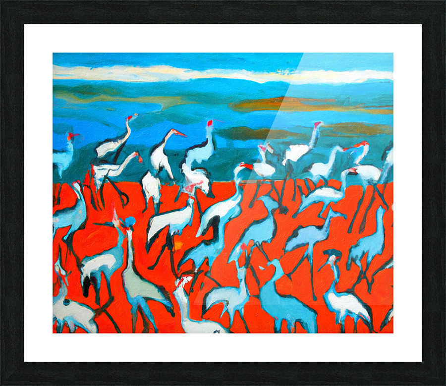 Crane Beach II Picture Frame print