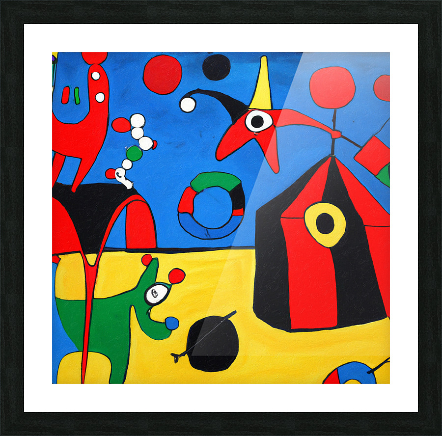 Circus Life II Picture Frame print